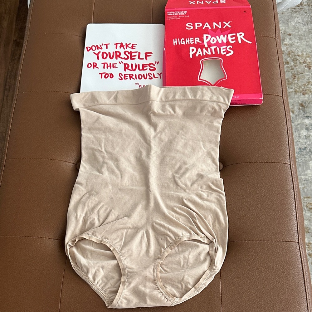 SPANX Higher Power Panties - Tan